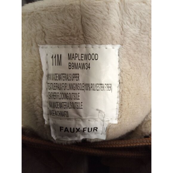 JBU by Jambu Maplewood Women's Black/Brown Duck Boots Size 11M - Picture 8 of 8